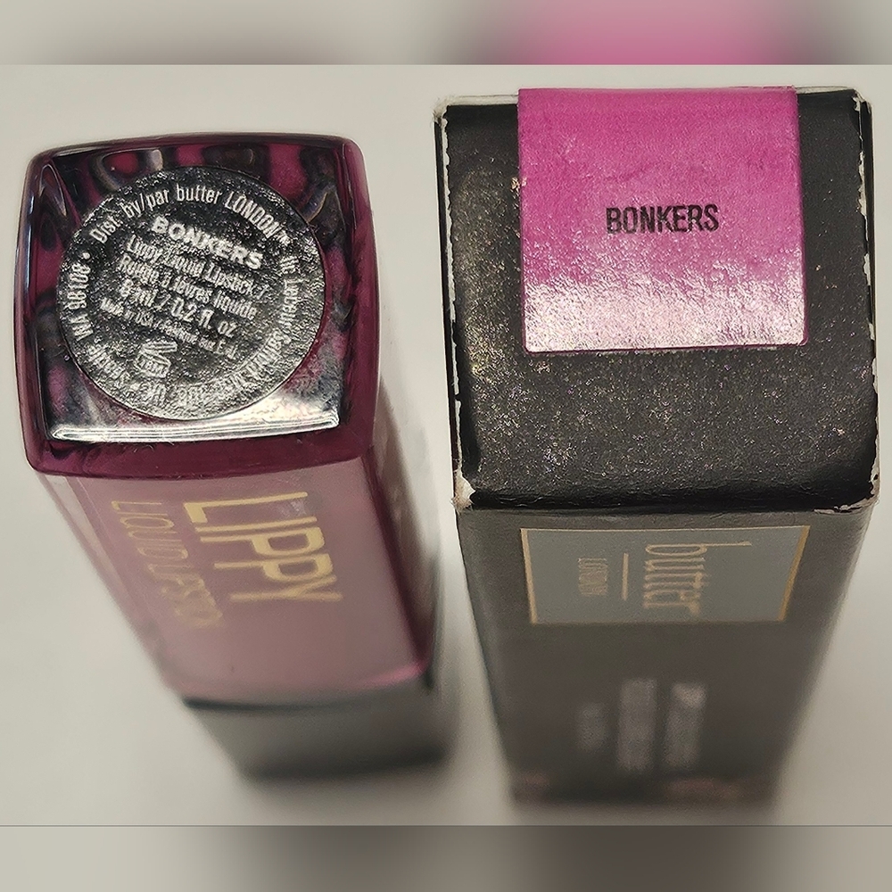 butter LONDON LIPPY LIQUID LIPSTICK BONKERS - Picture 2 of 7